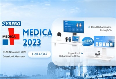 साइरेबो न्यू रिहैबिलिटेशन रोबोट मेडिका 2023 में डेब्यू करेंगे